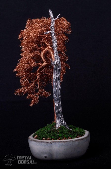 Дерево из медной проволоки