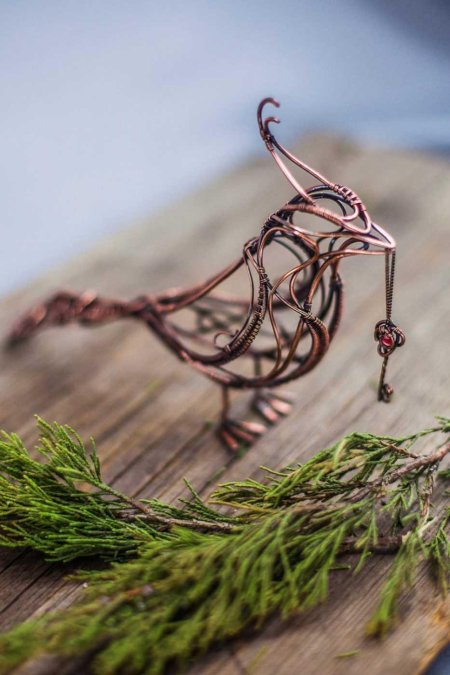 Декоративные изделия из проволоки