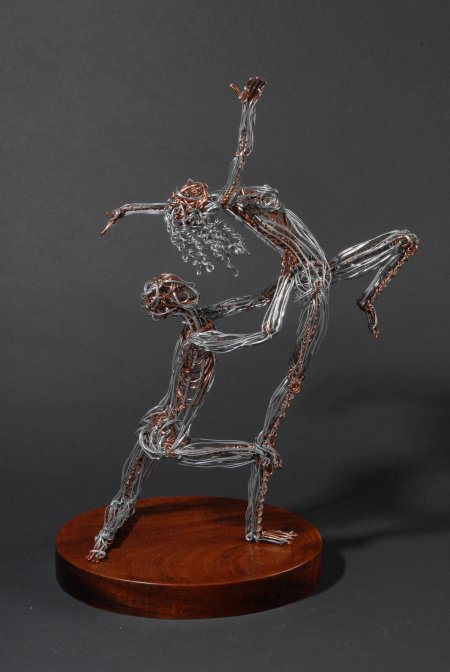 Скульптура из проволоки