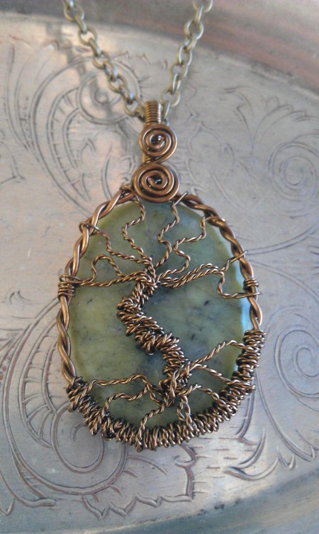 Wire wrap дерево жизни