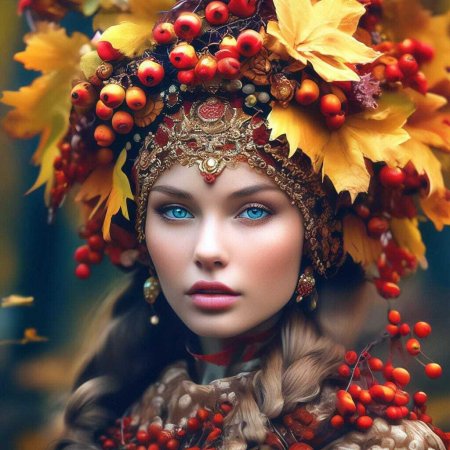 Макияж в русском стиле