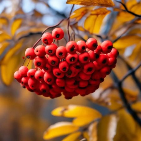 Осень рябина