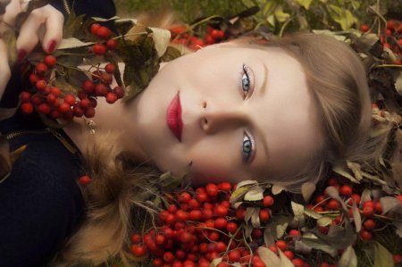 Девушка осень