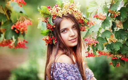 Калина и рябина