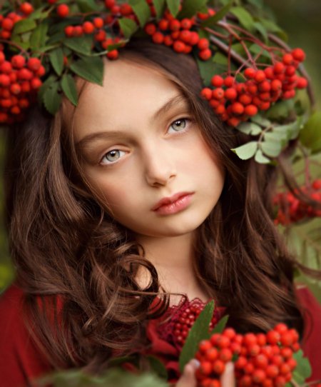 Фотосессия с рябиной