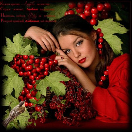 Калина красная горькая