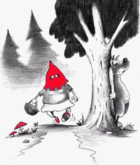 Волк и красная шапочка