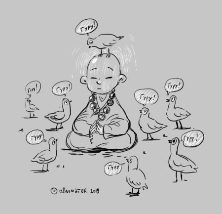 Дзен карикатура