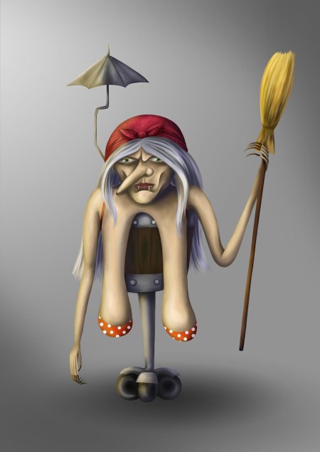 Баба яга блоггер