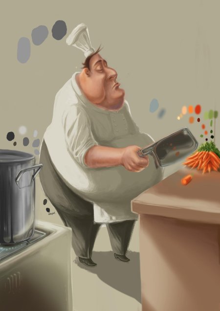 Смешной повар