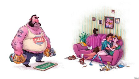 Иллюстрации смешные