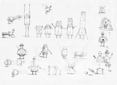 Машинариум персонажи