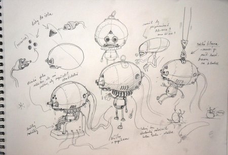 Рисунки робот