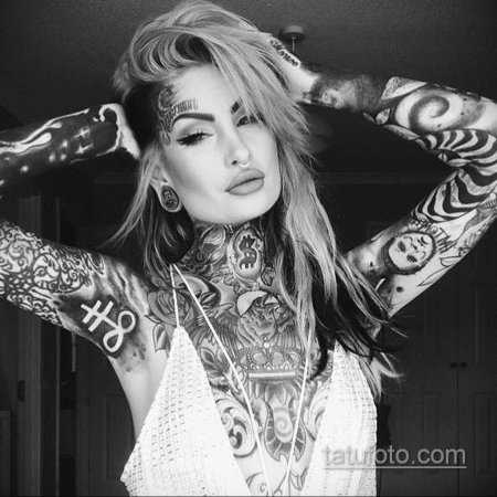 Дерзкие тату для девушек