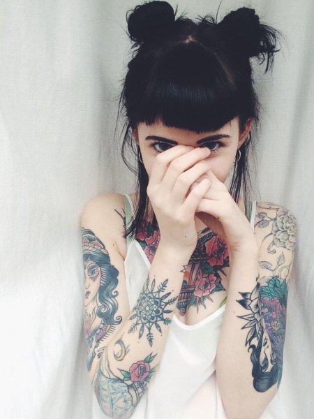 Милая татуировка для девушки