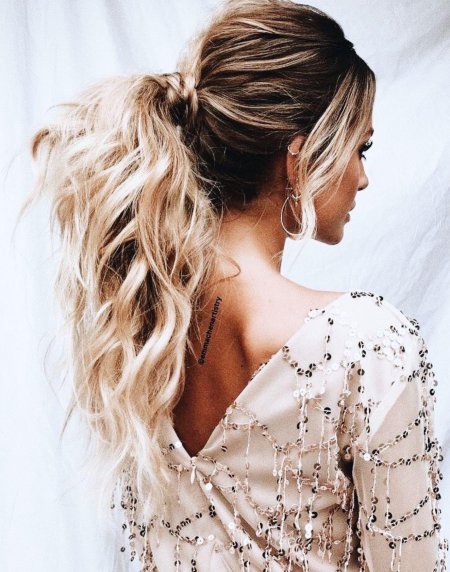 Объемный хвост