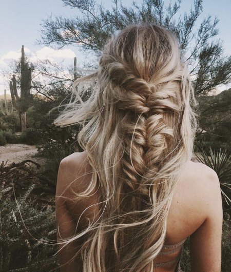 Летние прически на длинные волосы