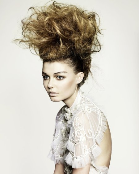 Растрепанные волосы