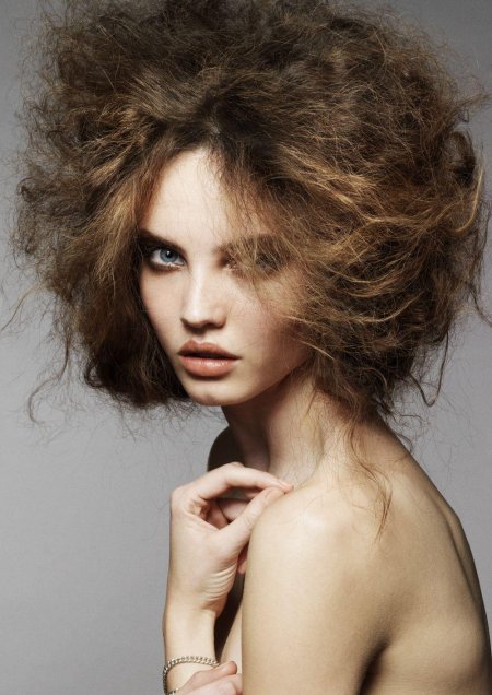 Растрепанные волосы