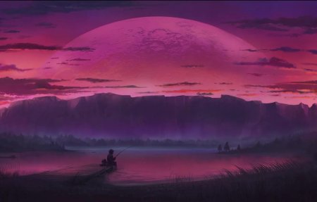 Аниме пейзаж