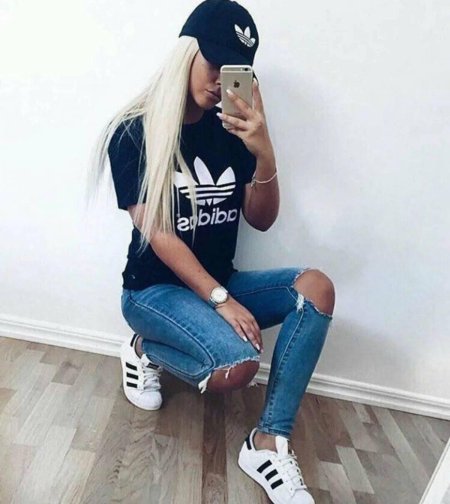 Джинсы кэжуал