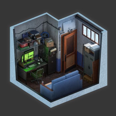 Изометрическая комната