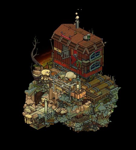 Пиксельный храм