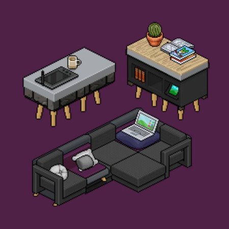 Изометрический пиксель арт