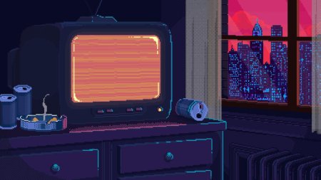 Пиксельный телевизор