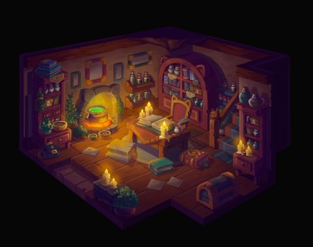 Pixel art изометрия