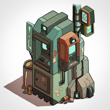Isometric sci fi