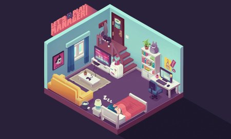 Комната пиксель арт