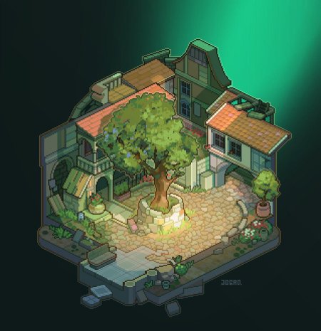 Isometric art