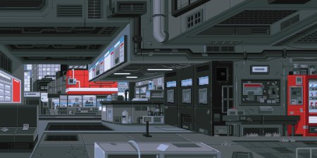 Waneella pixel art cyberpunk