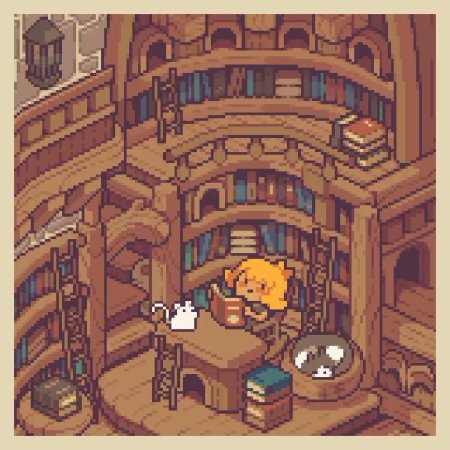 Пиксельная библиотека