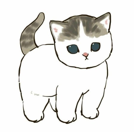 Рисунки котиков милые