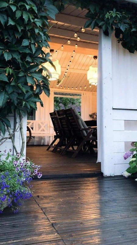 Красивые террасы и веранды