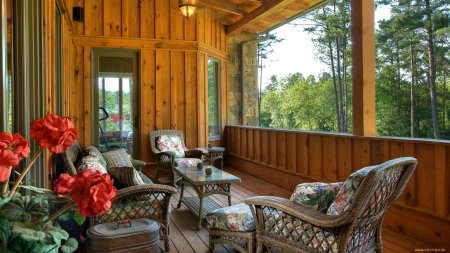 Красивые дачные веранды