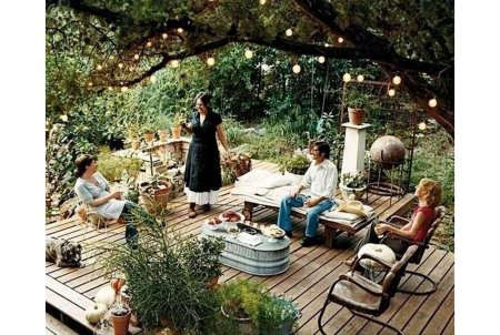 Посиделки на даче