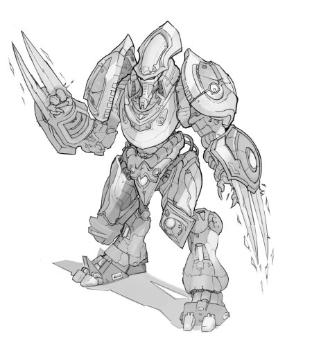 Starcraft протоссы концепт-арт