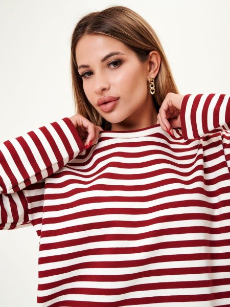 Тельняшка женская с длинным рукавом