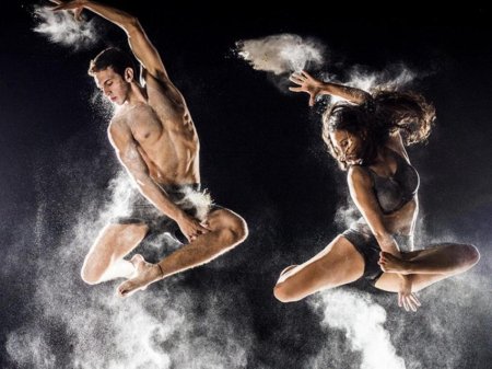 Фотосессия с мукой