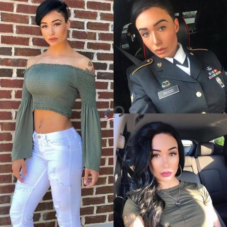 Девушка в форме