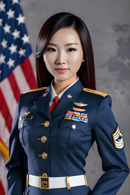 Женщина в форме