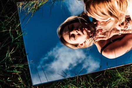 Фотосет с зеркалом