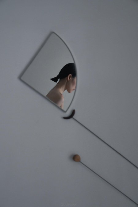 Фотосессия с зеркалом