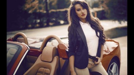 Красивая девушка фотосессия