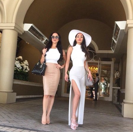 Наряды богатых девушек