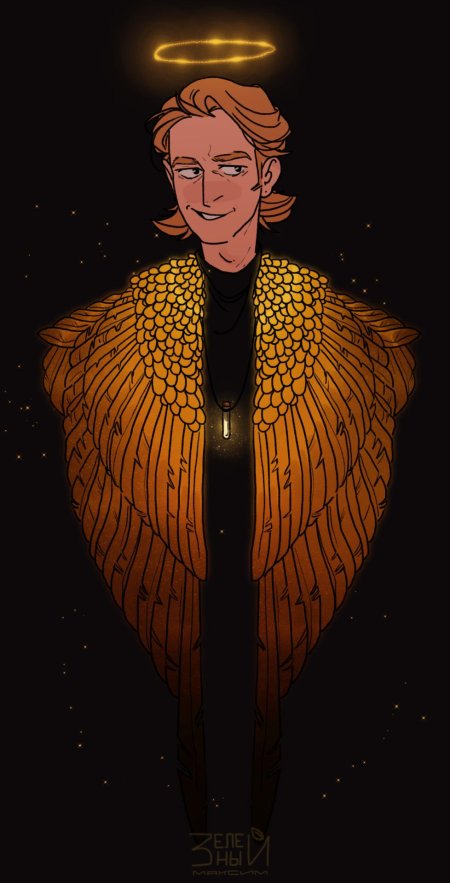 Кроули благие знамения арт