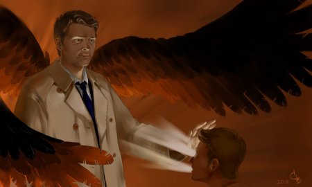 Ангел кастиэль сверхъестественное